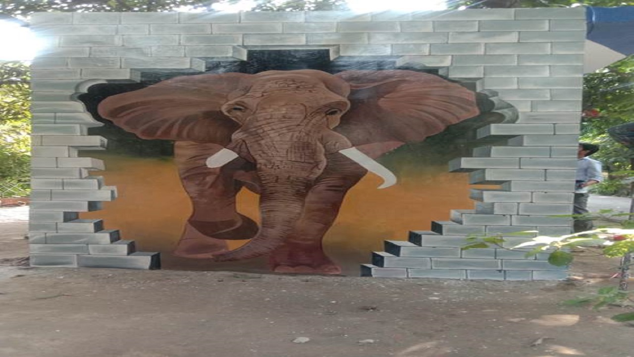 3D Wall Painting